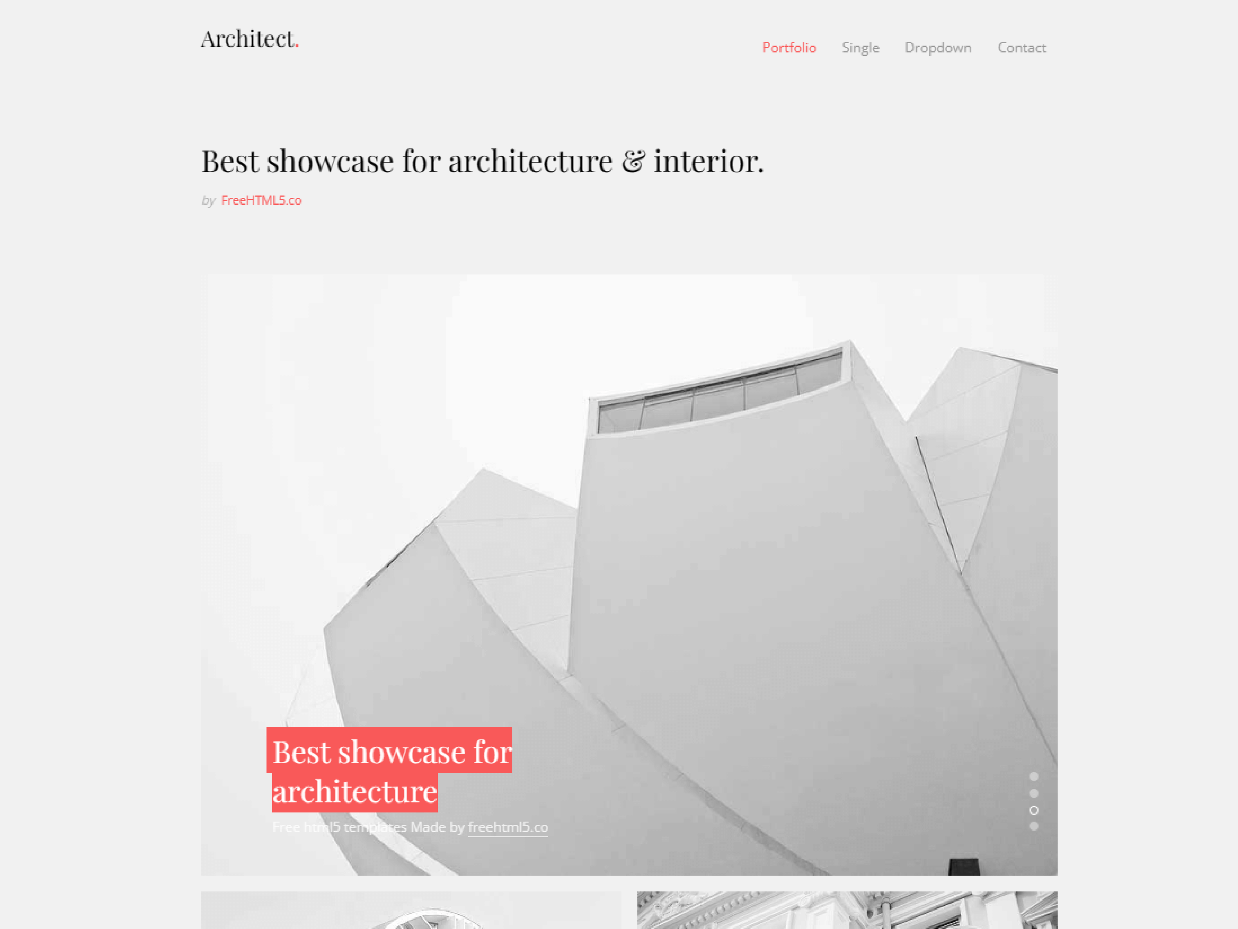 Free HTML5 Website Template by gettemplates.co